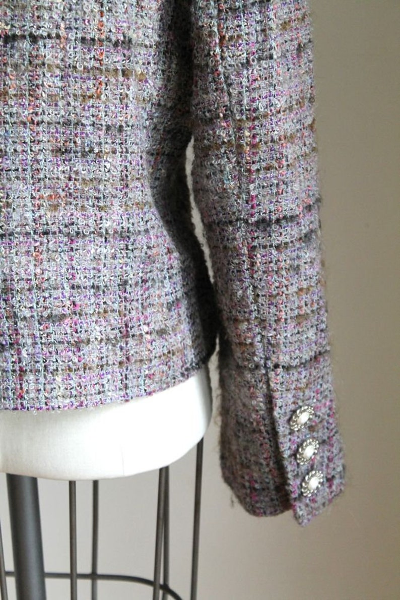 Vintage 1980s Tweed Blazer M