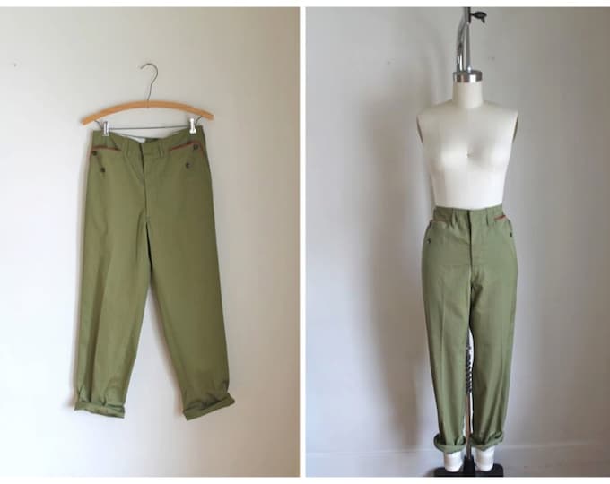 Vintage 1960s Boy Scout Pants SCOUT Uniform Pants / M / Etsy