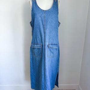 90s Denim Dress - Etsy