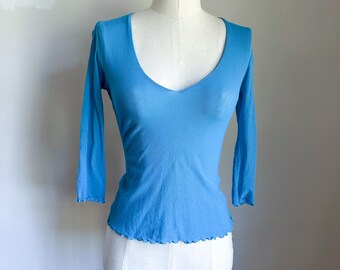 Vintage 2000s Sweet Pea Mesh Top / S