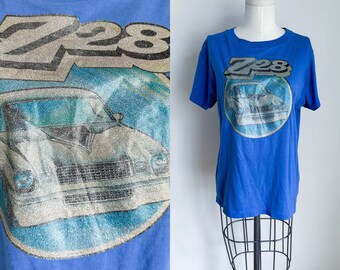 Vintage 1980s Z28 Camaro Glitter T-shirt / S