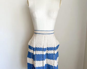 Vintage 1930s Crochet Apron
