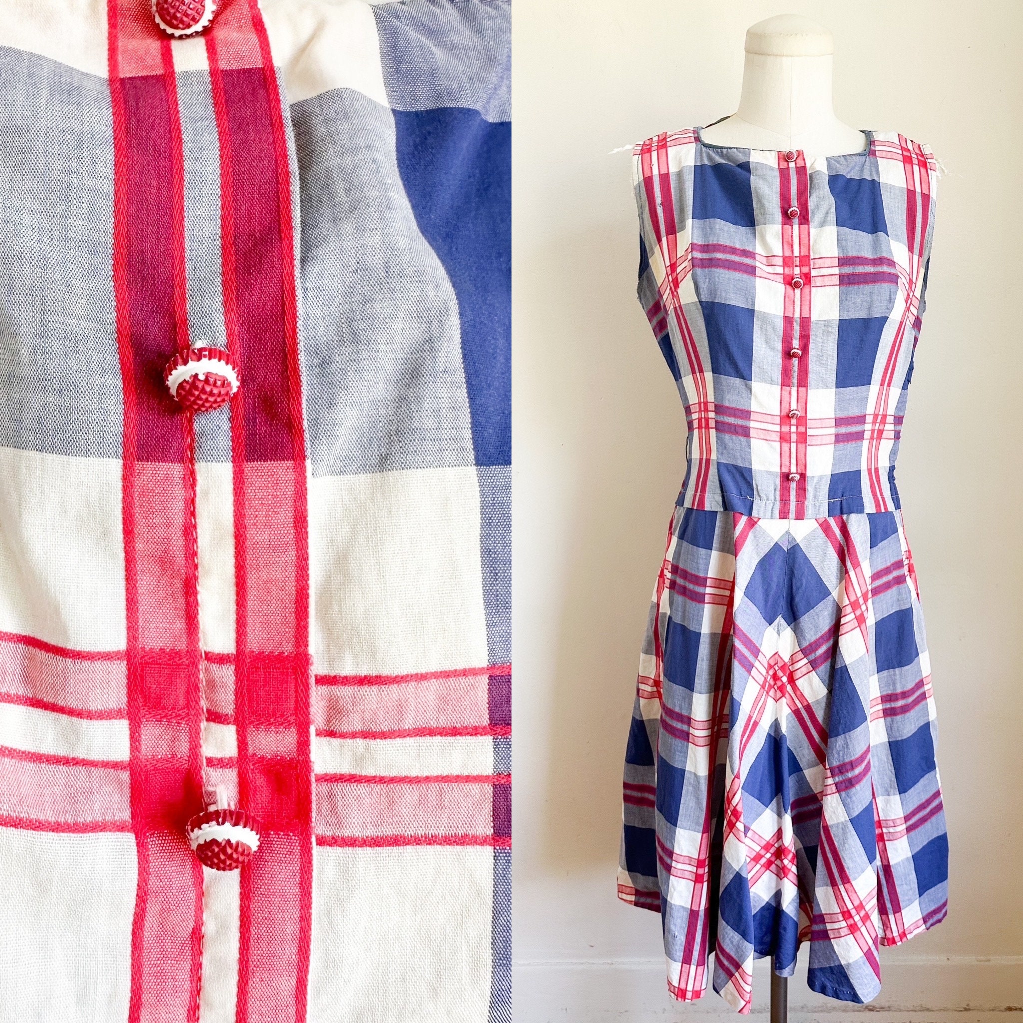 ワンピース soor ploom Gilda Dress, Vintage Plaid 4y 81TTfSXN49L._UY1000_.jpg