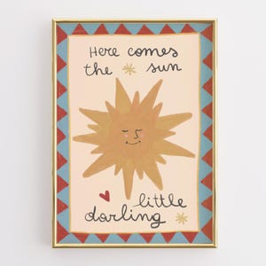 太陽が昇る保育園の壁アートプリント、赤ちゃんの名言ポスター、太陽の光が差し込む保育園の装飾、ニュートラルなベビールームの壁アート、子供部屋の装飾