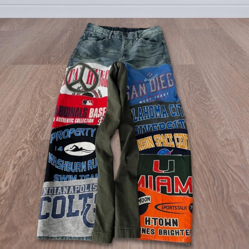 Y2k Harajuku Pants - Etsy