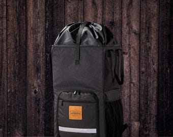 Gepersonaliseerde waszakrugzak, gepersonaliseerd cadeau bruidsjonkers, monogram reistas, weekendtas heren, cadeau getuige, uitrusting bruidegom