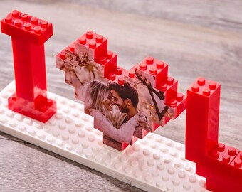 Bloques de fotos personalizados, rompecabezas de bloques de construcción personalizados, rompecabezas de imágenes, rompecabezas de fotos de Navidad, rompecabezas para adultos, rompecabezas de fotos de bloques de construcción