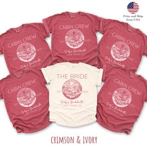 Comfort Colors®, Camp Bachelorette Shirt, Bridesmaid Party Shirt, Custom Camping Bachelorette Shirts,Camp Bachelorette, Hiking Bach Shirts