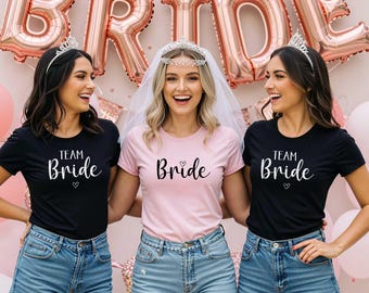 Bachelorette Party Shirts, Bachelorette passendes Shirt, Team Braut Shirts, Brautparty Shirt, lustiges Bachelorette Shirt, Braut Party Shirt
