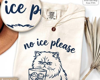 Camiseta "No Ice" con gato, camiseta "Pro Inmigración", camiseta "Abolir ICE", camiseta política "Anti ICE", camiseta "Justicia Social", "Al diablo con ICE", camiseta feminista