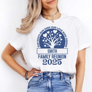 Family Reunion Shirts_Family Matching Vacation Shirts_Our Roots Run Deep with Heart Family Shirt_Custom Family Reunion Shirts_Family Shirts