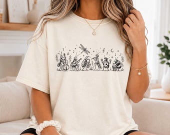 Camiseta NK Divide Indie Folk, Camiseta Vintage Insect Music Graphic Tee, Camiseta The Last Of The Bugs Comfort Colors®