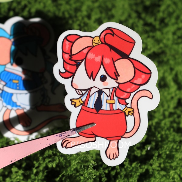 Miku e Teto RAT - adesivos - utau, anime, mangá, artigos de papelaria, música nerd