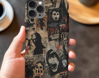 Horror Movie Phone Case: Slasher Film Inspired, Shock Absorbent