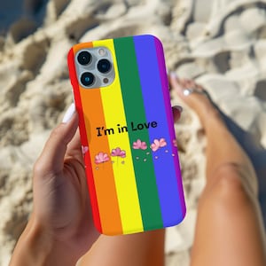Pride Tough Cases , Rainbow Phone Cover, LGBTQ Pride Gift, for iPhone 16 15 14 13 12 11 8 7 SE X XR Pro Max & Samsung S23 S22