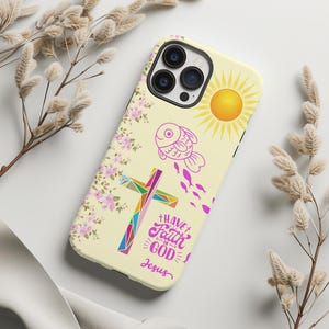 Butter Colored Christian Collage Phone Case ,Bible Verses Case,iPhone 16 15 14 13 12 11 Pro Max Plus X, Samsung Galaxy S22 S20 S23 Ultra