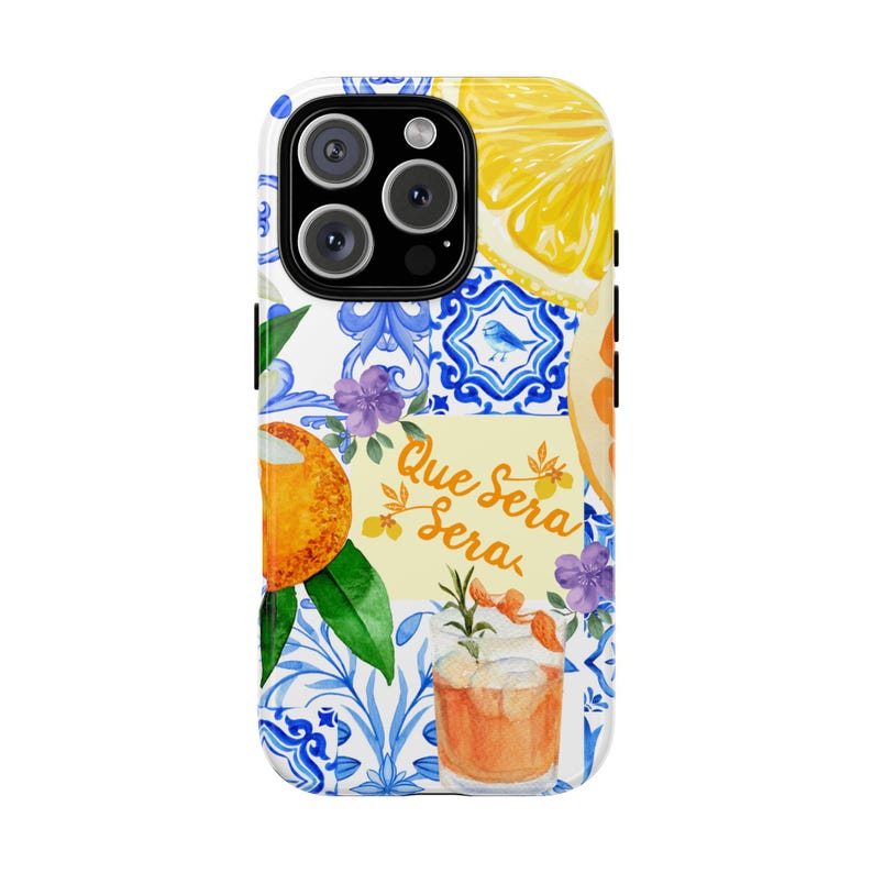 Italian Summer Phone Case: Amalfi Coast Design, Impact Resistant image 9