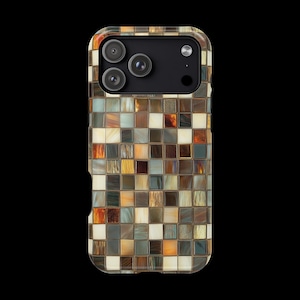 Boho Mosaic Tile iPhone Magsafe Case: Elegant Colorful Glass-Tile Design ,Tough Protective Cover for iPhone 17 /16 /15 /14 /13 /Pro /Pro Max image 8