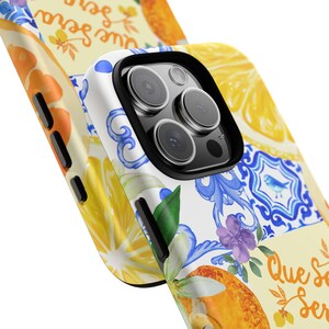 Italian Summer Phone Case: Amalfi Coast Design, Impact Resistant image 8