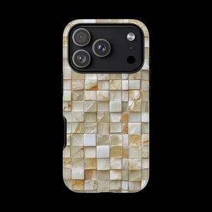 Boho Mosaic Tile iPhone Magsafe Case: Elegant Colorful Glass-Tile Design ,Tough Protective Cover for iPhone 17 /16 /15 /14 /13 /Pro /Pro Max image 13
