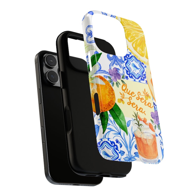 Italian Summer Phone Case: Amalfi Coast Design, Impact Resistant image 7