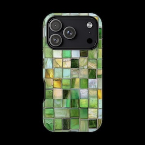 Boho Mosaic Tile iPhone Magsafe Case: Elegant Colorful Glass-Tile Design ,Tough Protective Cover for iPhone 17 /16 /15 /14 /13 /Pro /Pro Max image 9