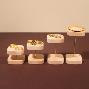 MILENA Display Stand, jewelry display holder, bracelet display stand, earring display holder, ring display stand