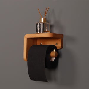 porta carta igienica, decorazione da parete per bagno, porta rotolo di carta igienica, porta carta igienica