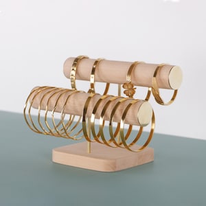 DUAL Bracelet Display Stand, Bracelet Organizer, Bracelet Holder, Jewelry Display, Watch Display Stand, Bracelet Stand, Watch Holder