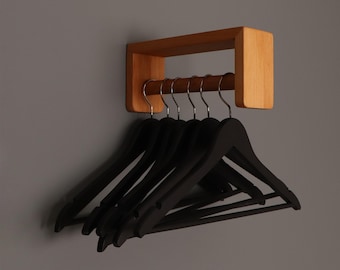 HOMASIS Attaccapanni da Terra, Appendi Abiti, Appendiabiti in Legno Massiccio con 12 Ganci, Mobile per Abiti, Cappelli, Stand Appendiabiti per Corridoio, Ingresso, Ufficio, 51 x 184 cm (Bianco