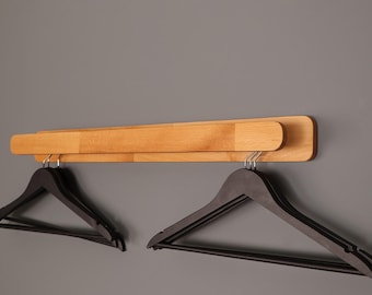 Wall mounted clothes rack , clothes hanging rod , Coat Hanger , entryway coat hooks