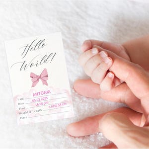 Mijlpaalkaarten, set van 1-12 maanden voor babymeisje