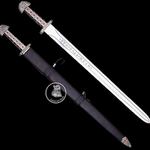 Viking Sword, Handmade  Decor Sword | Collectible Medieval Sword | Cosplay Prop, Gift for Him |Anniversary Gift, Birthday Gift, Wedding Gift