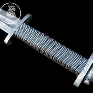 Ragnar Lothbrok Norse Sword | Viking Replica Sword | Damascus Steel Medieval Blade | Birthday & Groomsman Gift | Free Shipping, Gift For Him
