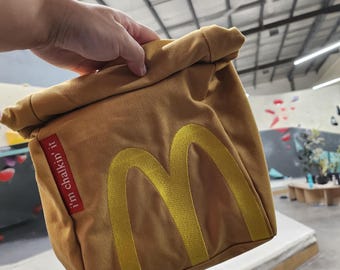 Fast Food Chalk Bucket (mit passendem Namensschild!)