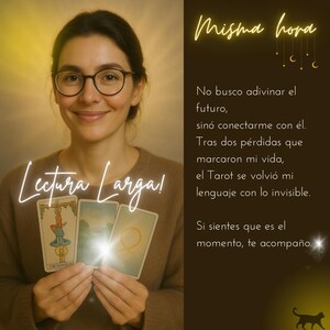 Lectura Brutal Tarot Misma hora Llama Gemela Amor Destino Trabajo Tirada Larga Sin límite de cartas
