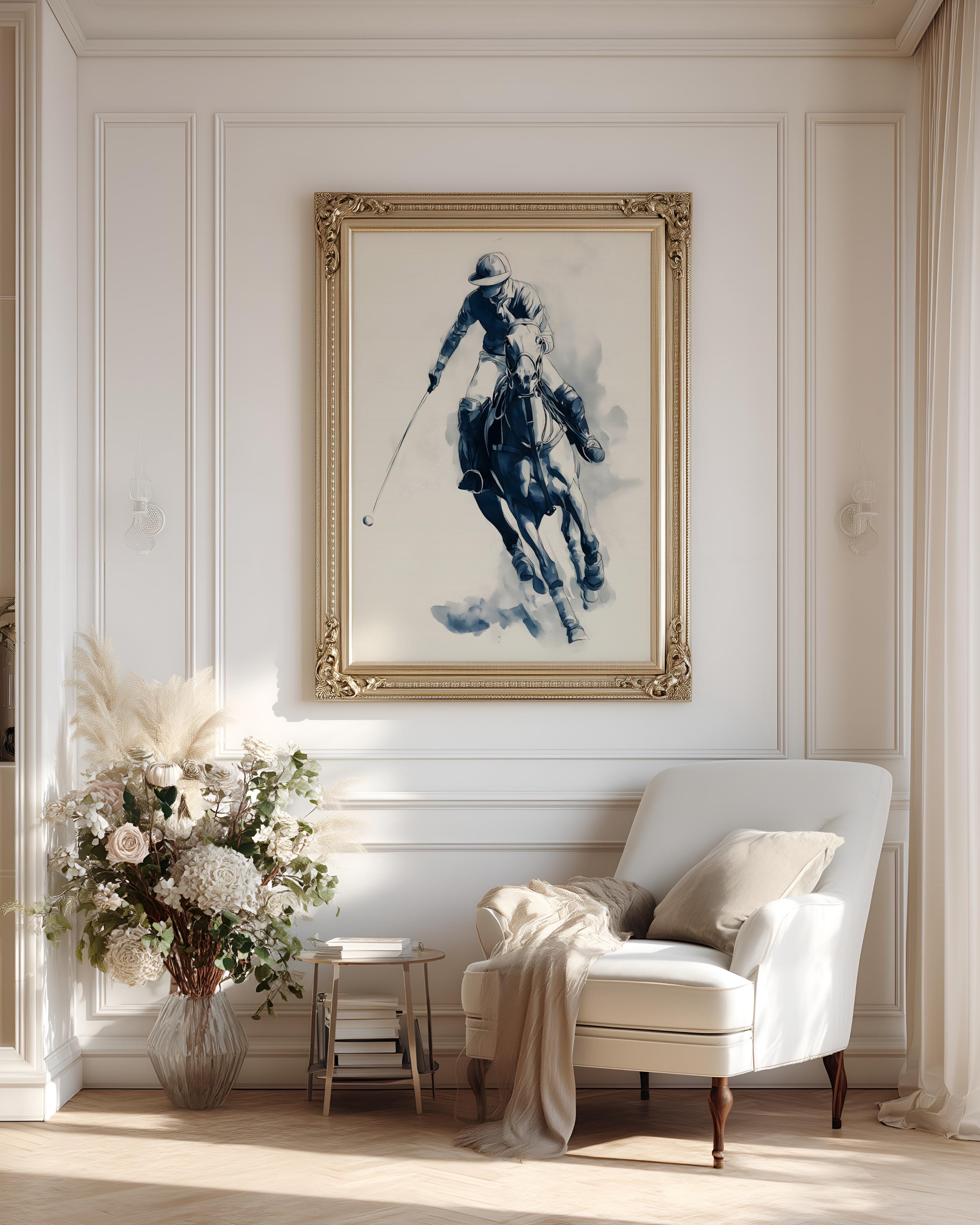 Ralph Lauren Polo 3 Horses - Etsy