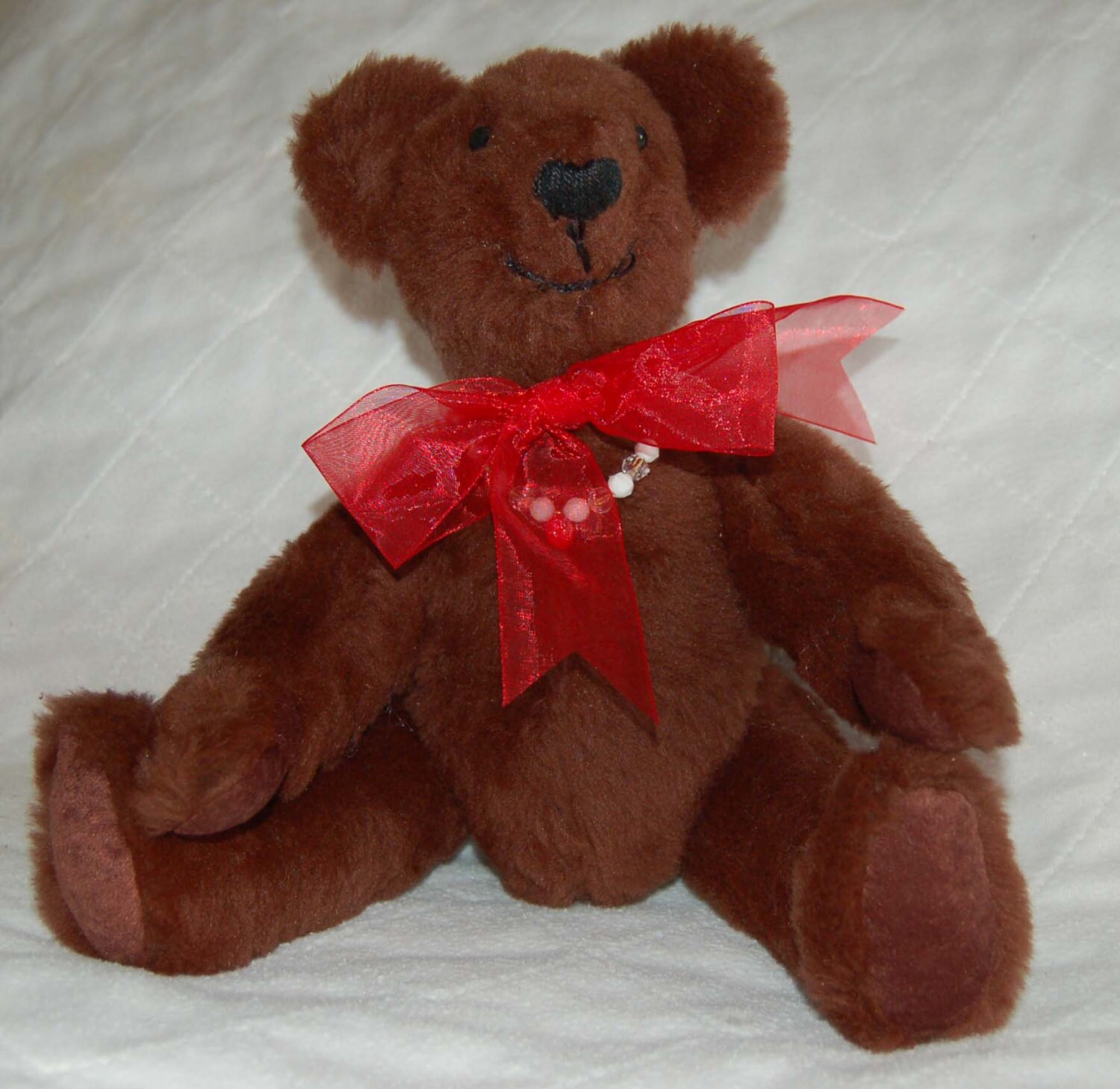 medium brown teddy bear