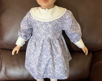 Pretty Lavender and White Dress My Twinn and 23" Dolls