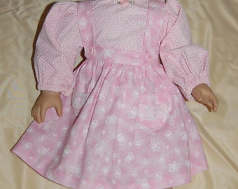 Pink Floral Jumper and Shirt American Girl