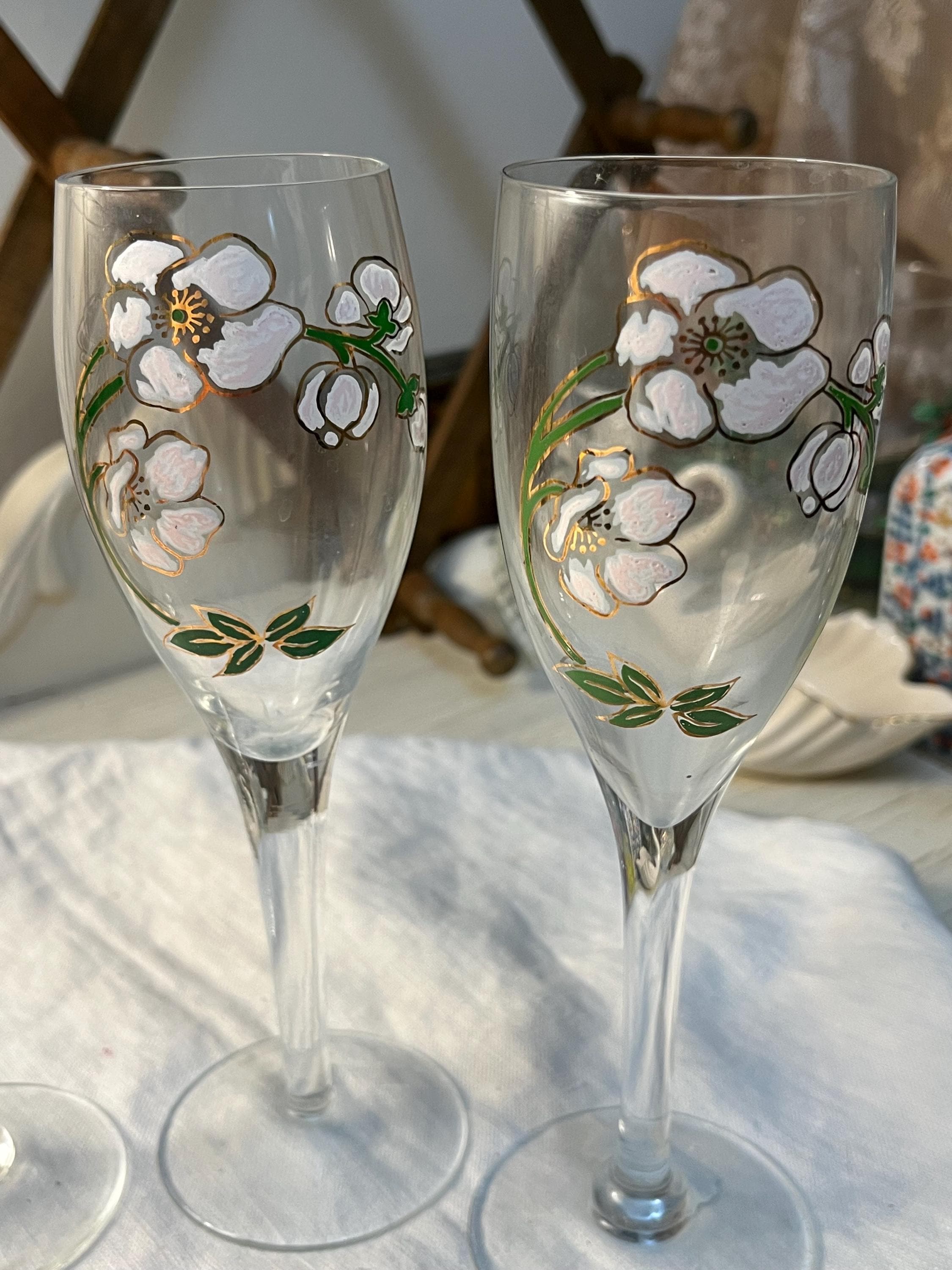Perrier Jouet Flutes - Etsy