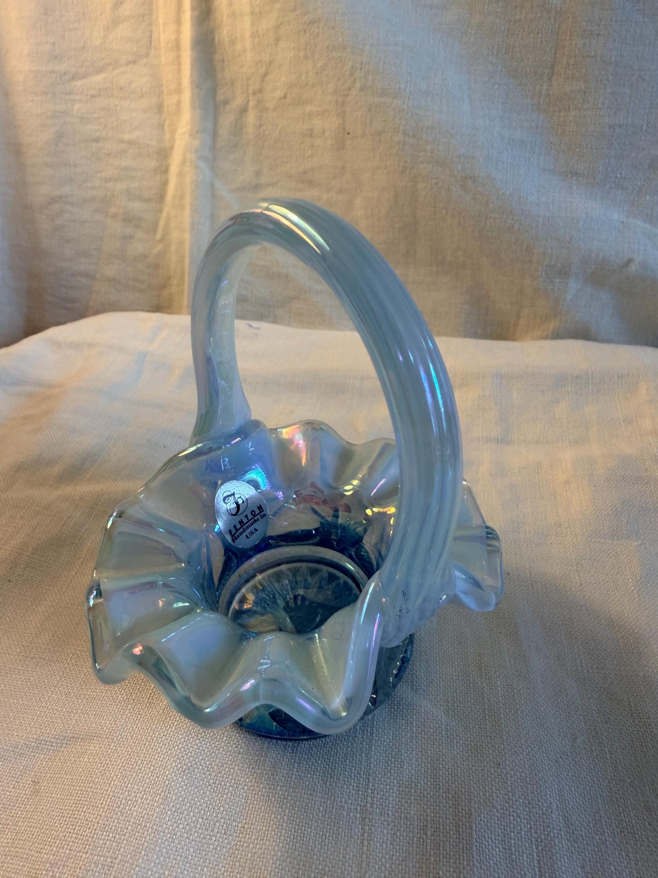 Vintage Fenton Baskets - Etsy