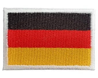 Embroidered Germany Flag Patch: National Pride Apparel