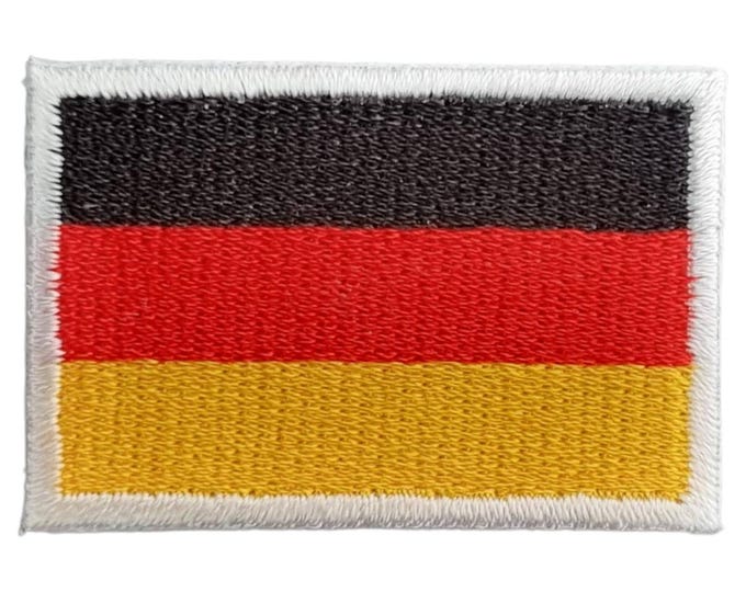 Germany Flag Patch Embroidered on Premium Apparel – National Pride Clothing