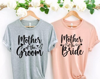 Mother of the Bride ShirtBridal Party Shirt, Bride Shirt, Mother of the Groom Shirt, Bridesmaid Shirt, Bachelorette Party Shirt