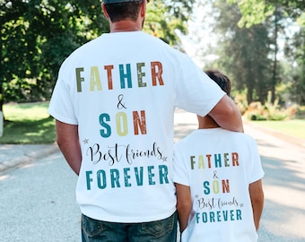 Father Son Shirts, Father Son Matching Tee, Father's Day Gift, Father Son Matching T-shirts, Gift for Husband, Daddy and Son Shirt