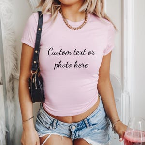 T-shirt bébé personnalisé avec texte de l'an 2000, t-shirt vintage tendance des années 90, mode personnalisé de l'an 2000