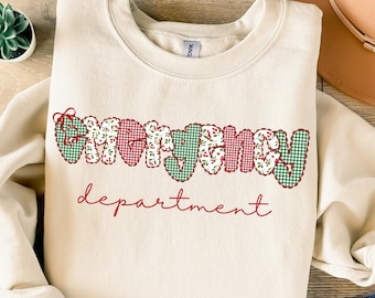 Emergency Department Nurse Sweatshirt, ER Nurse Crewneck, Cute Hospital Staff Sweater, Emergency Room Gift, Christmas Gift for Nurse