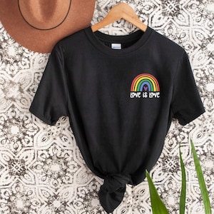 Rainbow Pride Design Shirt , Pride Shirt, LGBTQ+ Shirt, Pride Celebration Shirt, Pride T, Colorful Tshirt