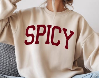Witziges College-Sweatshirt mit Rundhalsausschnitt, lustiges Sweatshirt, Geschenkidee für Sie, freches Shirt mit Sarkasmus, süße Sweatshirts für Damen, kuscheliges Sweatshirt